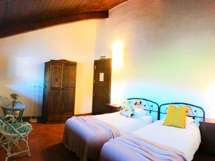 Habitación doble con dos camas