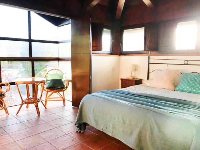 Habitación con mirador